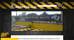Desktop Screenshot of bikinweb.com